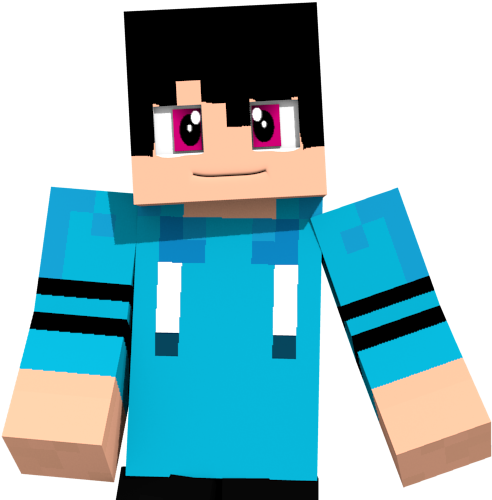 Mavi Gömlekli Minecraft Karakteri Duvar Kağıdı