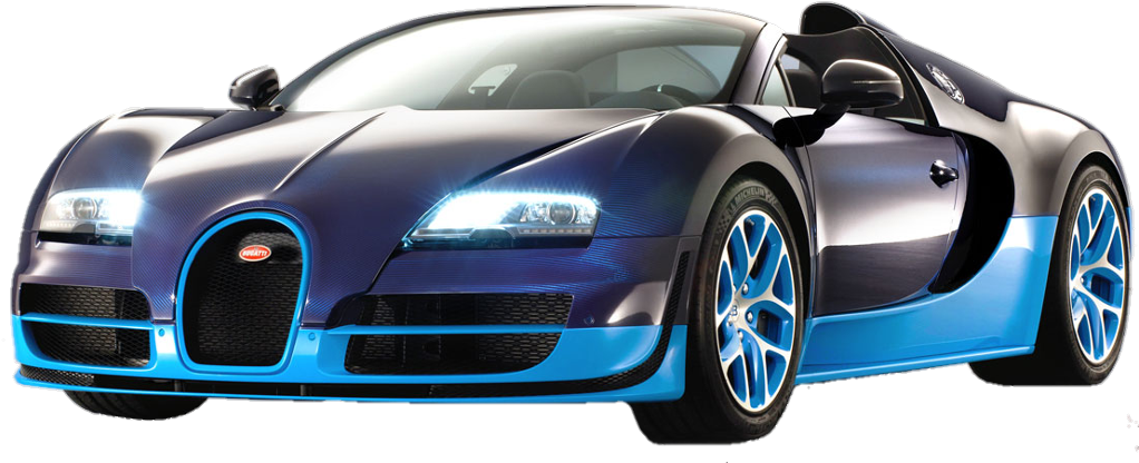Mavi Siyah Bugatti Veyron Grand Sport Duvar Kağıdı
