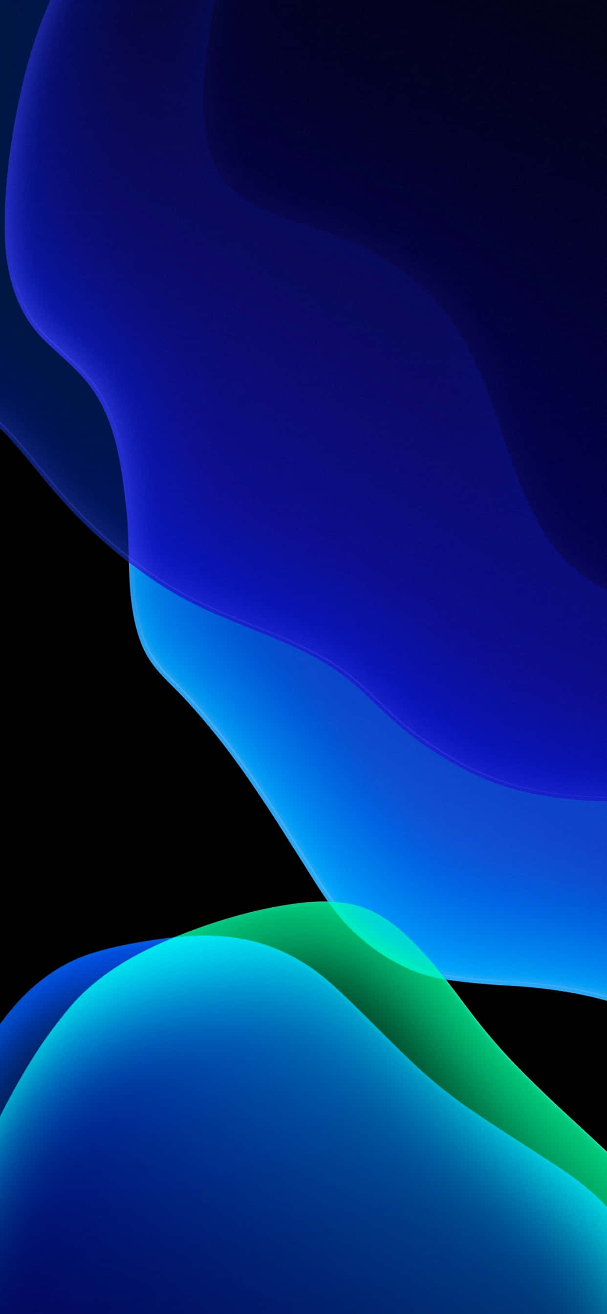 Mavi ve Siyah Pixel 3XL AMOLED Arka Plan Duvar Kağıdı