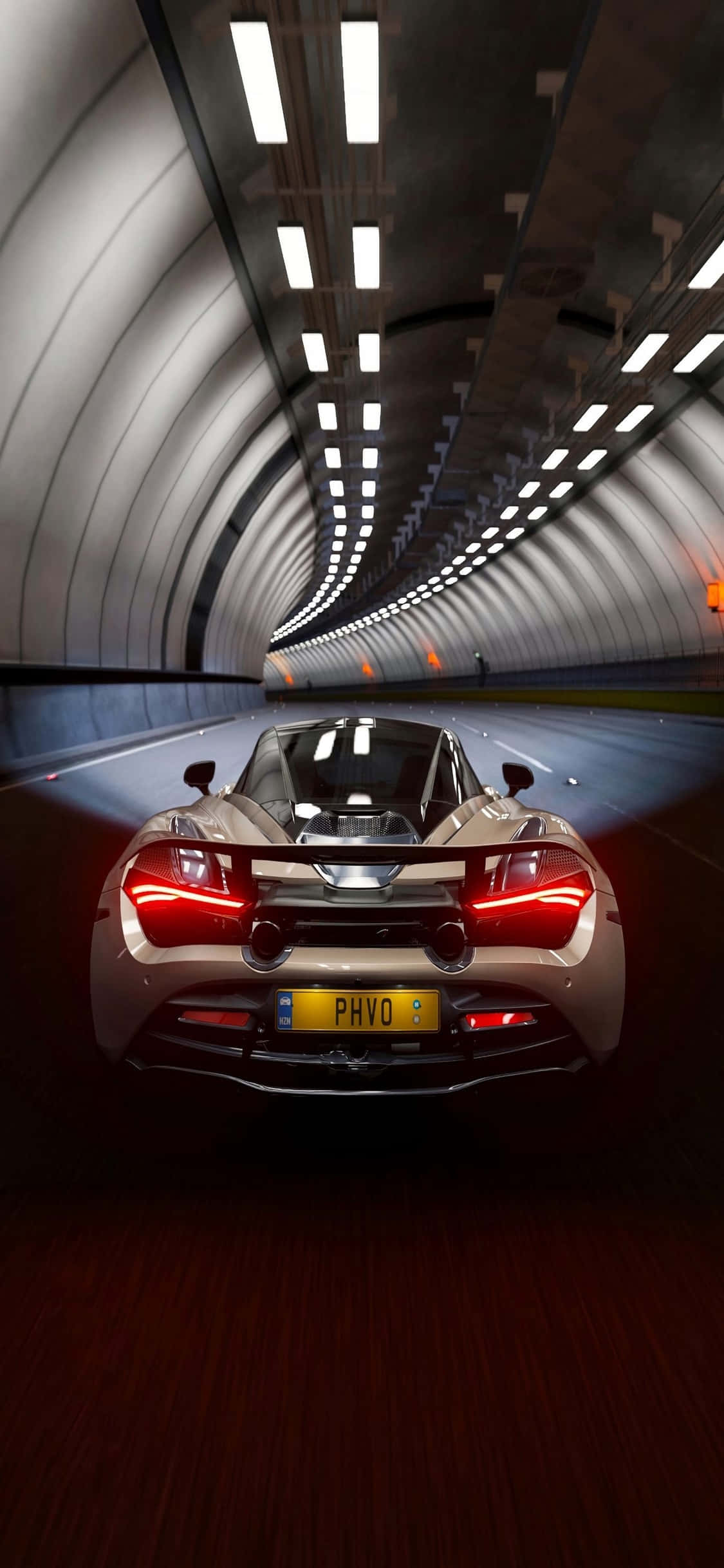 McLaren 720s'in Gücünü iPhone Xs'inizde Hissedin Duvar Kağıdı