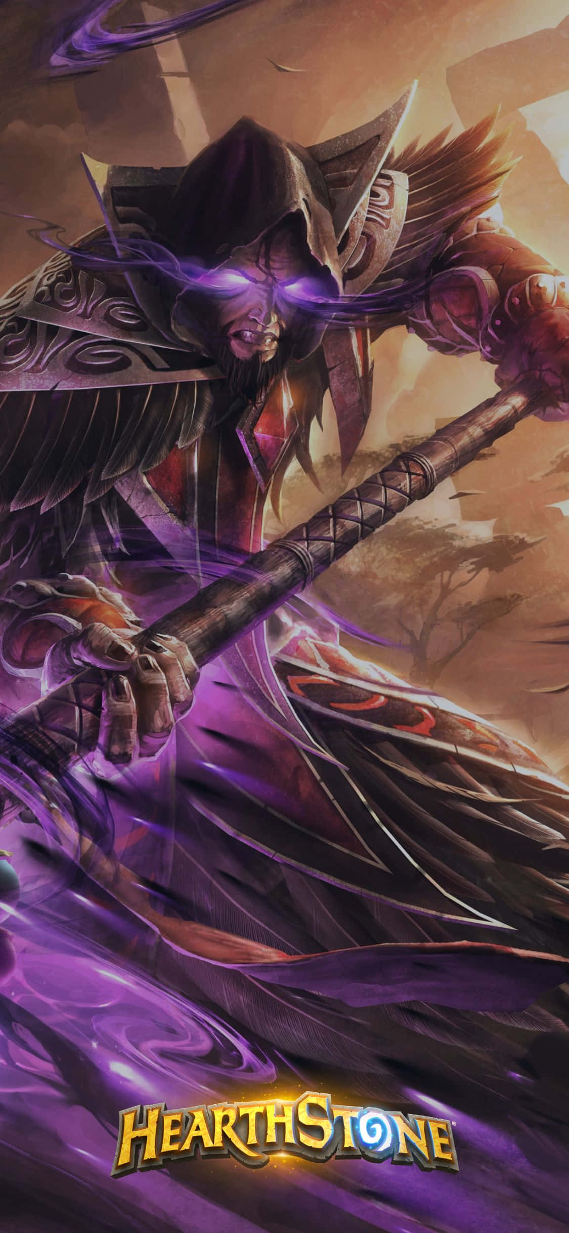 Medivh iPhone XS Hearthstone Arkaplan Duvar Kağıdı