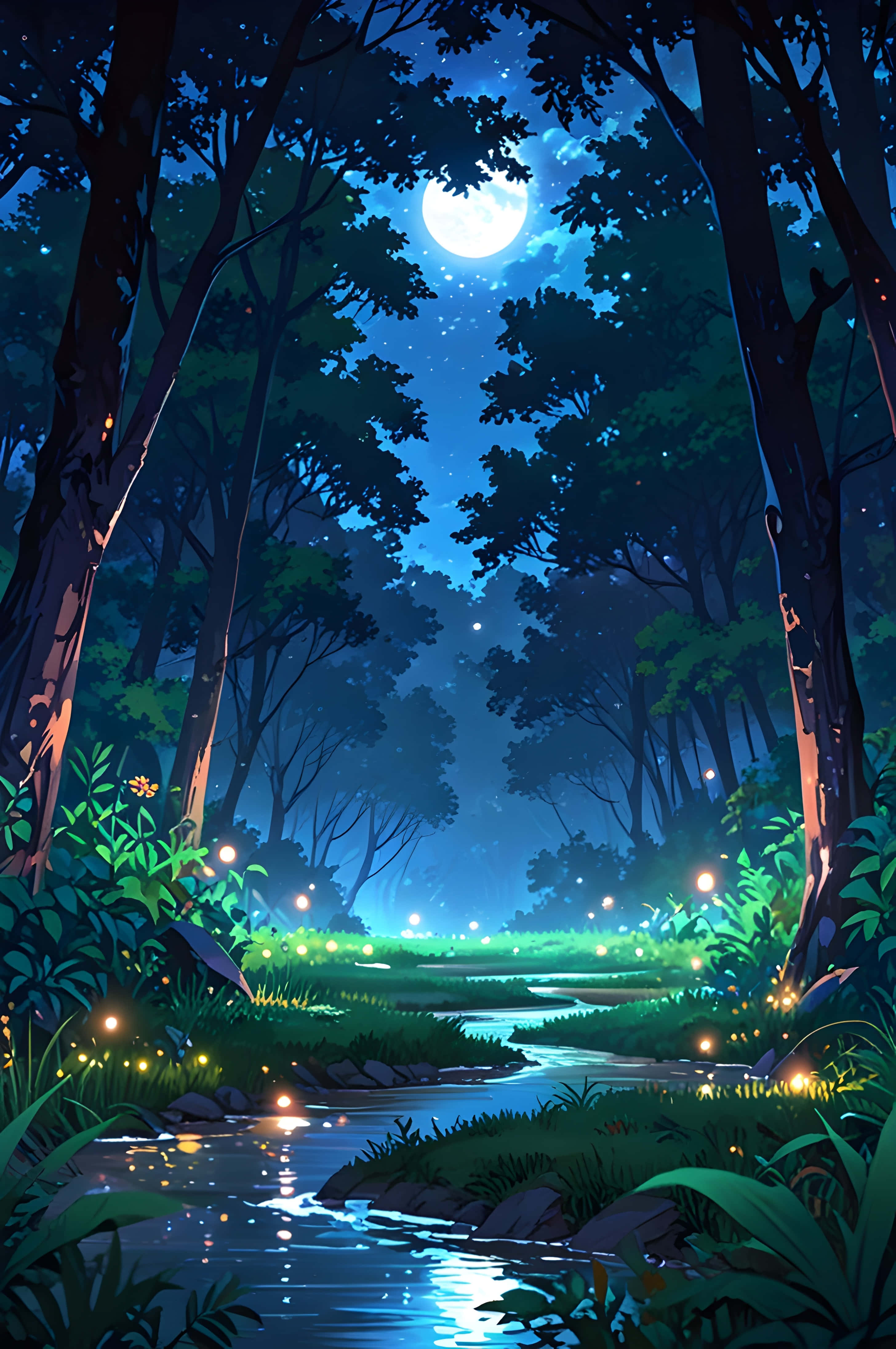 Mehtaplı Orman Nehri Duvar Kağıdı