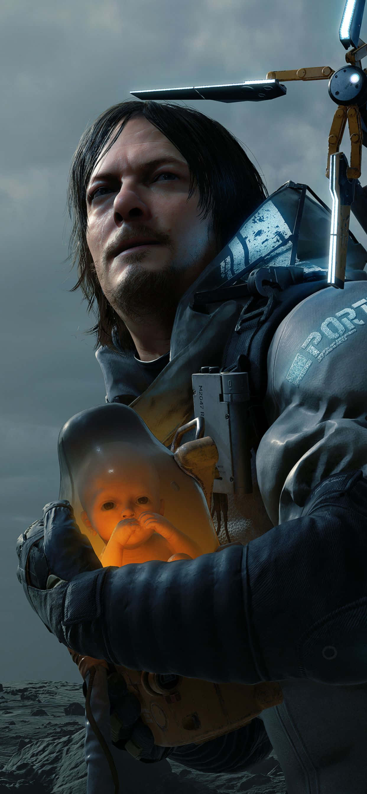 Merakla Beklenen Video Oyunu Death Stranding'i iPhone Xs Max'inizde Oynamaya Hazır Olun Duvar Kağıdı