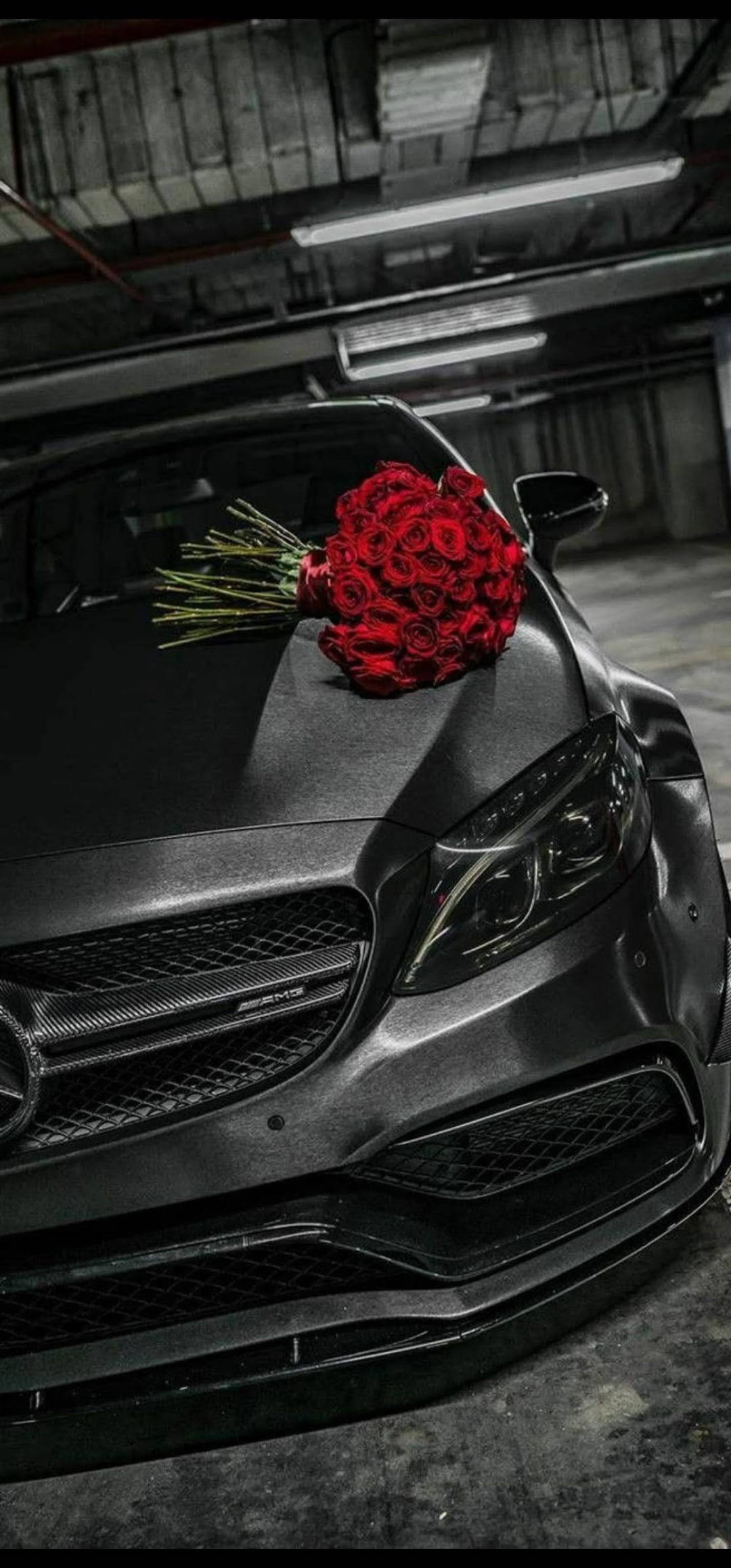 Mercedes iPhone X 3D Rose Duvar Kağıdı