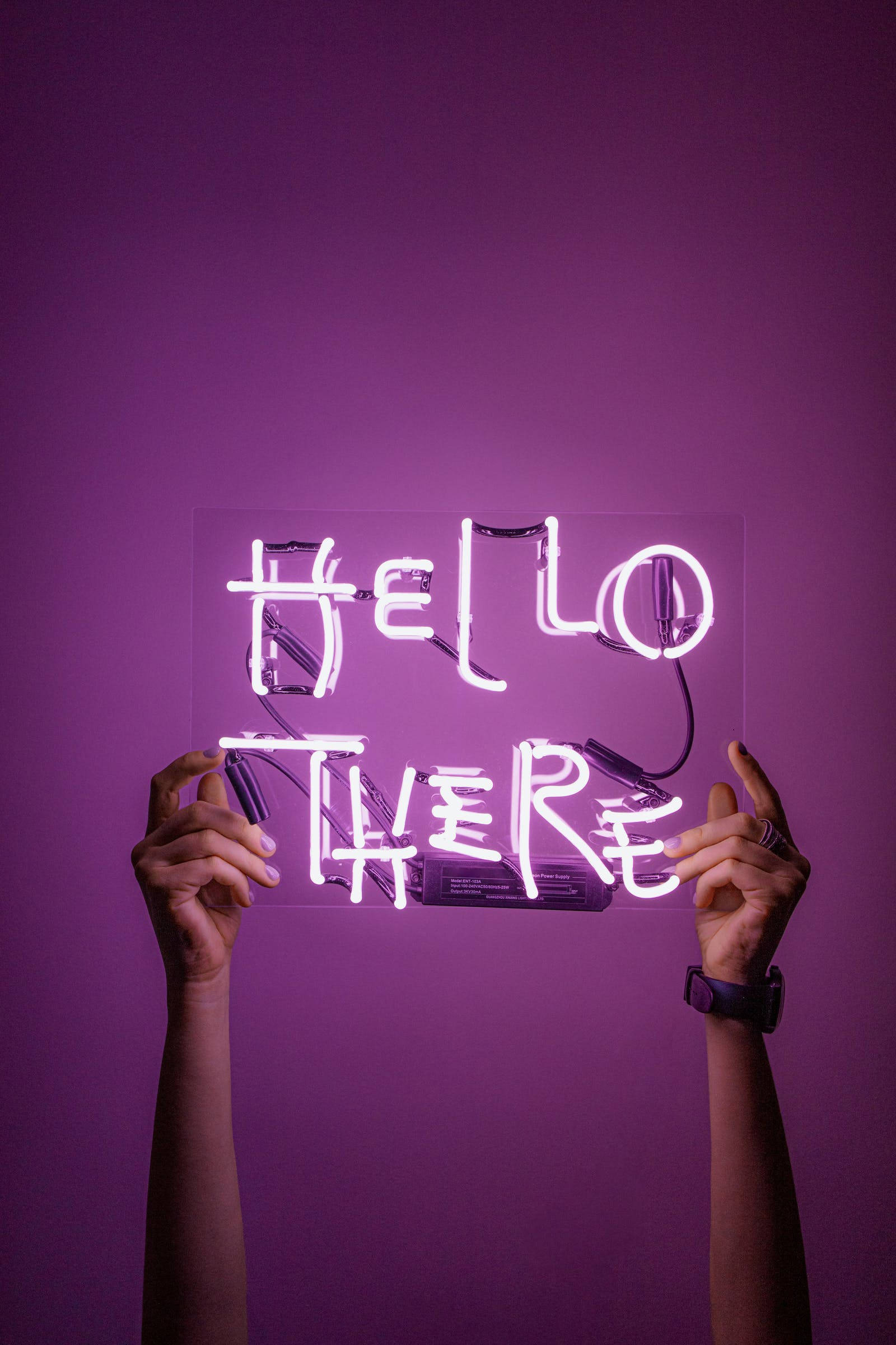 Merhaba Neon iPhone Duvar Kağıdı