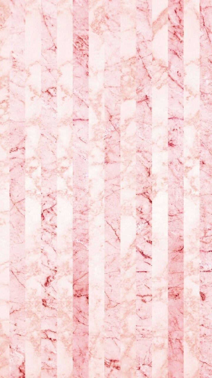 Mermer Pembe Dikey Çubuk Deseni Duvar Kağıdı