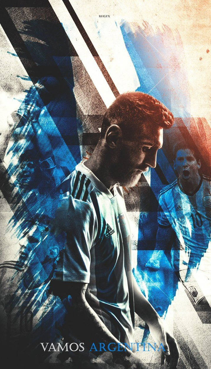 Messi Arjantin Vamos Posteri Duvar Kağıdı