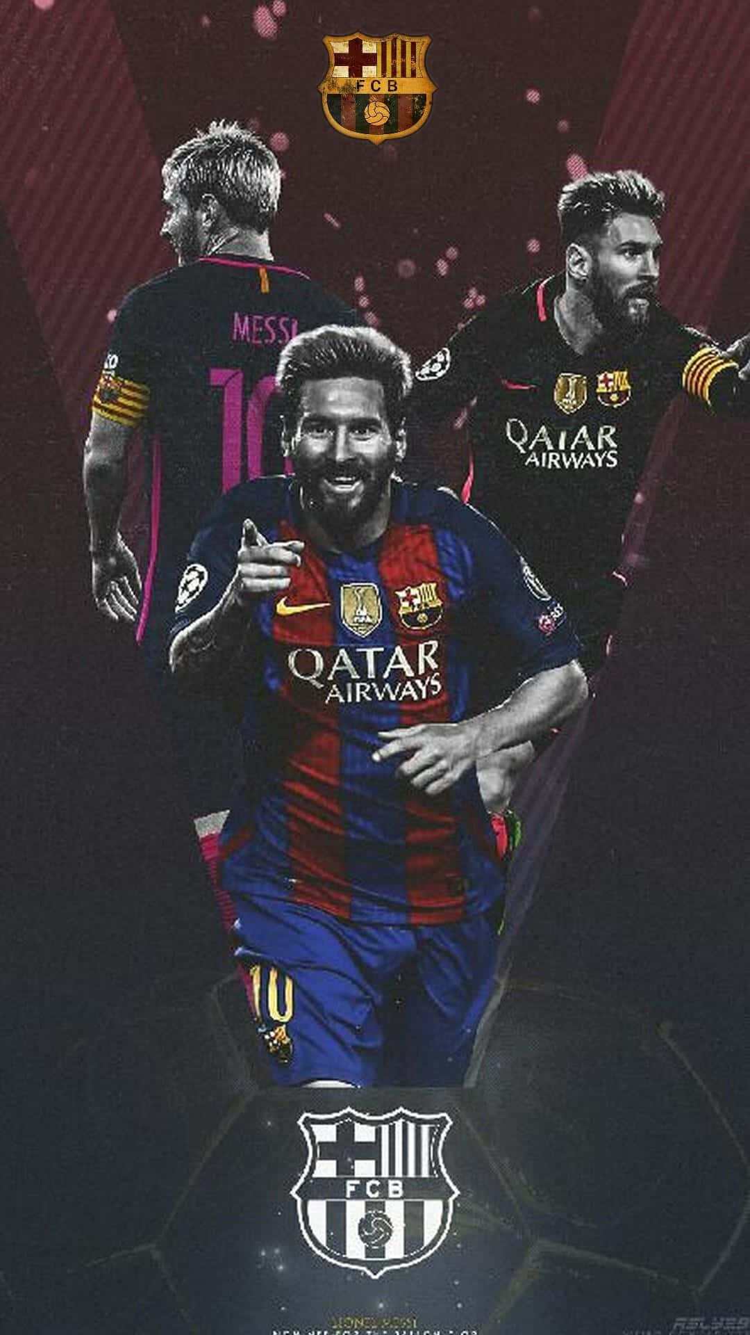 Messi iPhone ile Hayatın Tadını Çıkarın Duvar Kağıdı