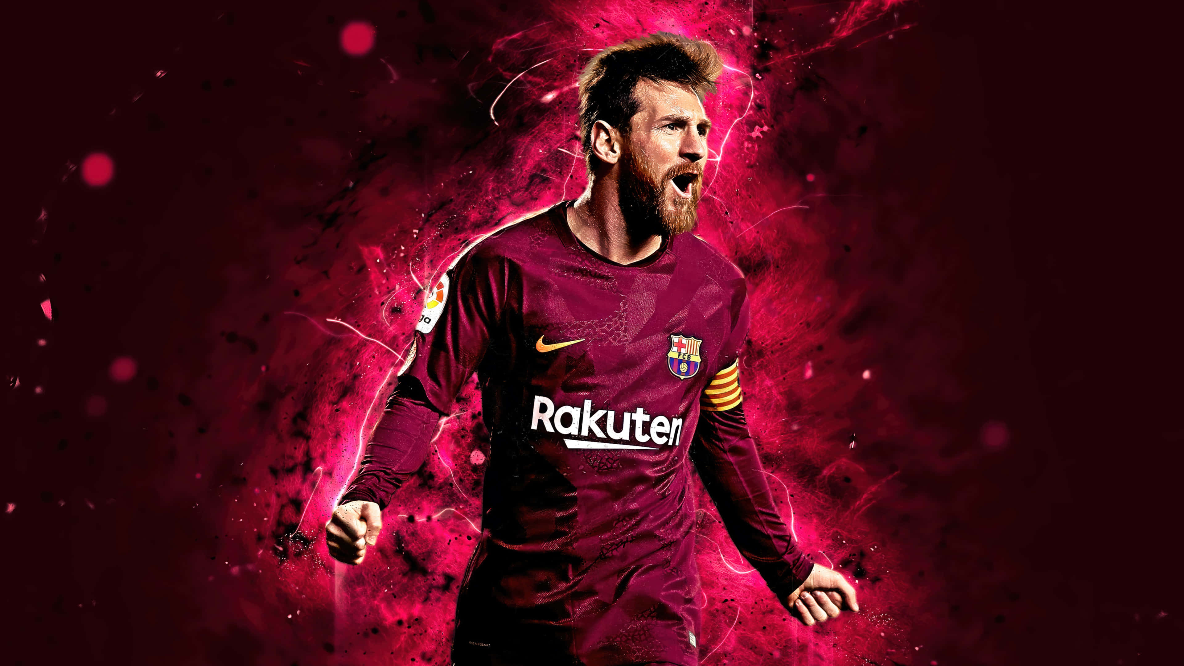 Messi'nin ikonik yetenekleriyle kalabalığı büyülemesi Duvar Kağıdı