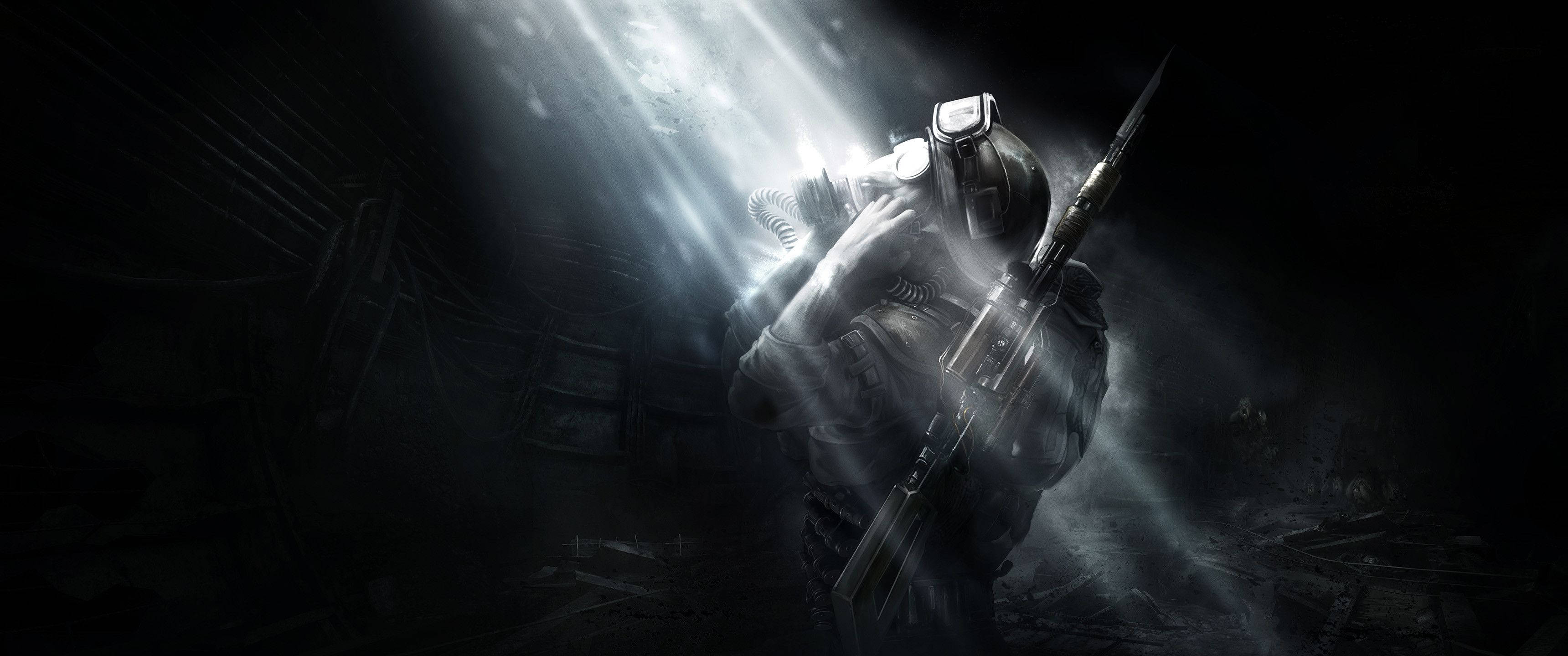 Metro Last Light video oyunundan kıyamet sonrası bir manzara Duvar Kağıdı