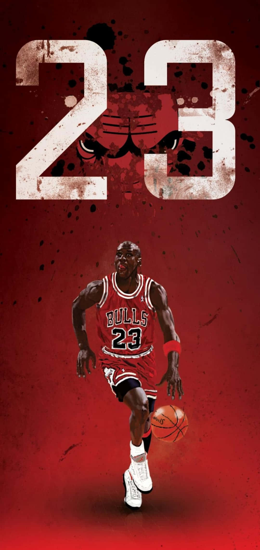 Michael Jordan, 1998 NBA Finalleri'nde Utah Jazz'a karşı maçı kazandıran şutundan sonra formasını kaldırıyor. Duvar Kağıdı