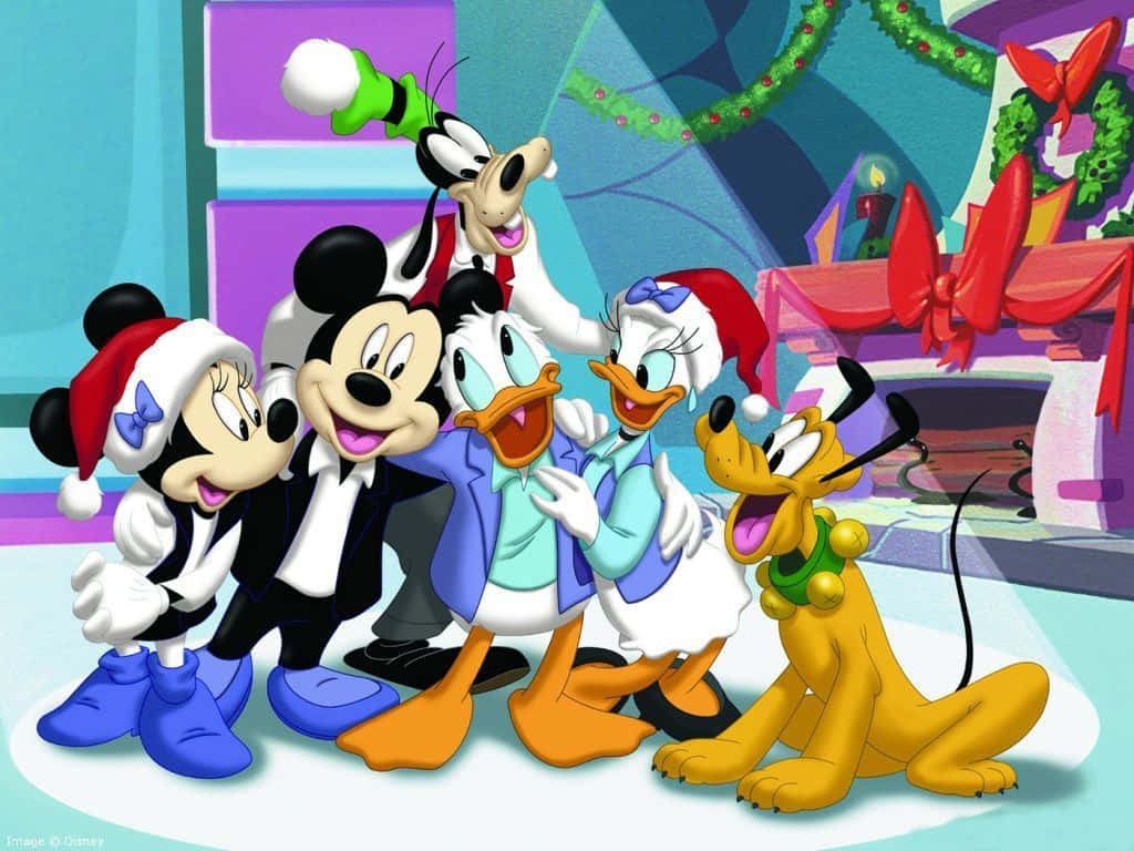 Mickey Mouse Clubhouse Komik Disney Resmi Duvar Kağıdı