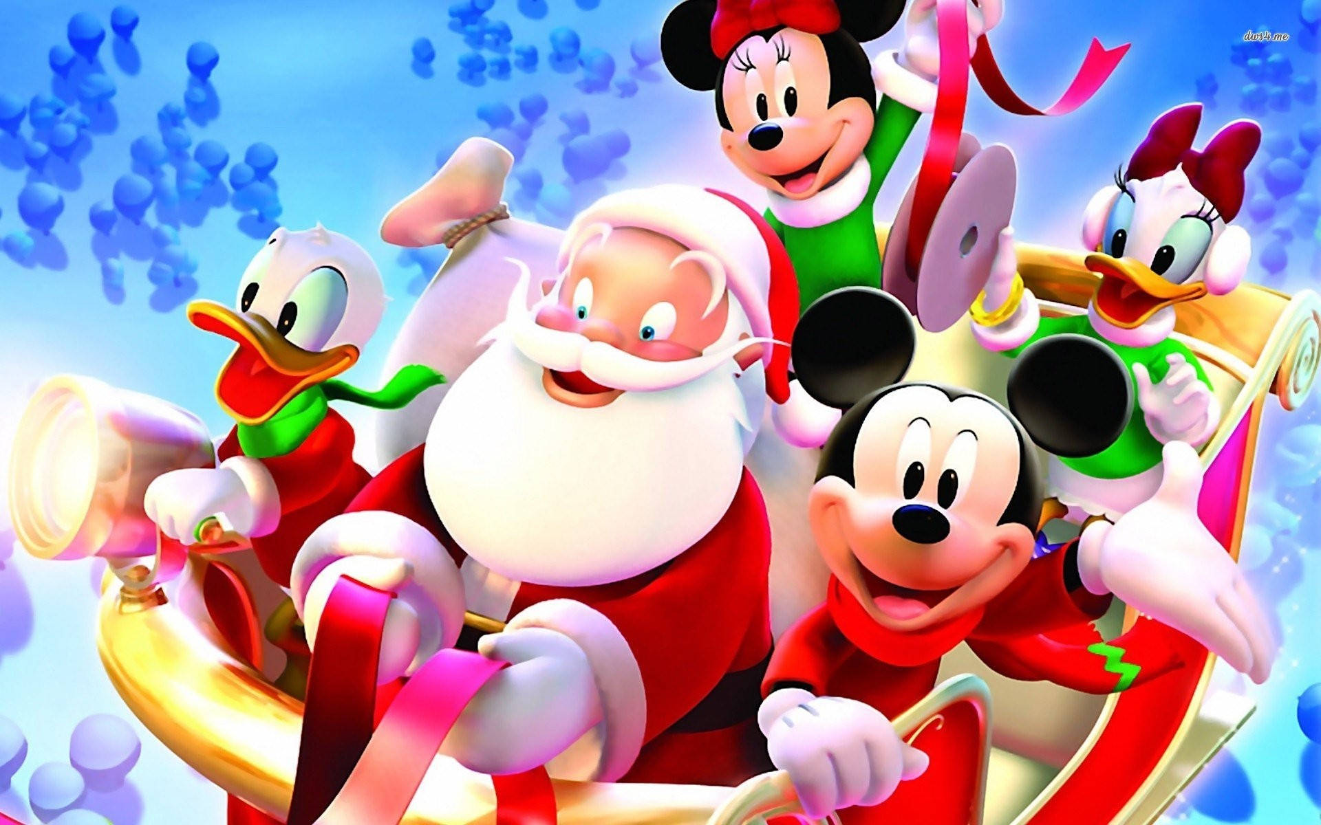 Mickey Mouse Disney Noel Duvar Kağıdı