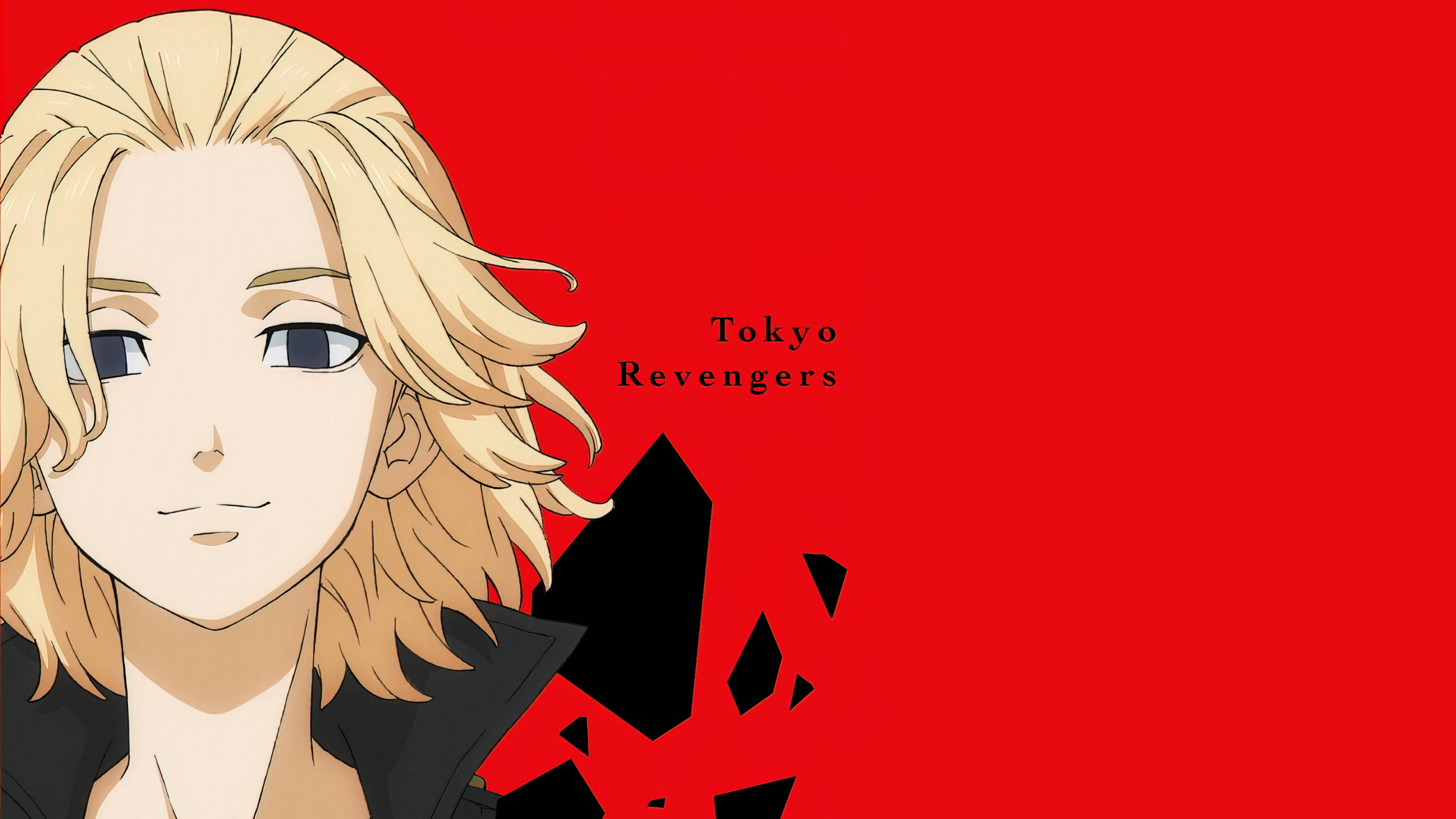 Mikey Tokyo Revengers Kırmızı Poster Duvar Kağıdı