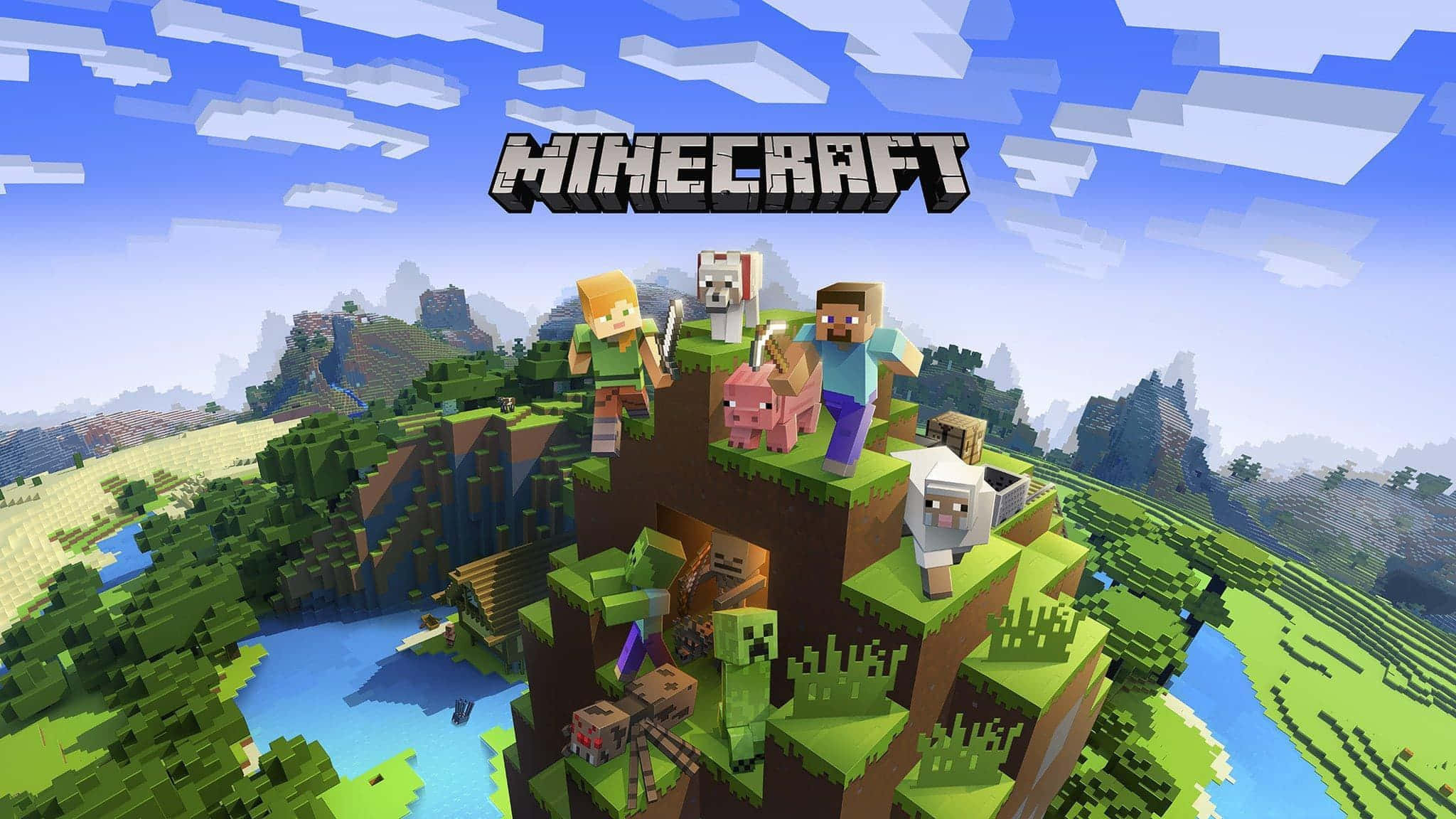 Minecraft Arkaplan Duvar Kağıdı