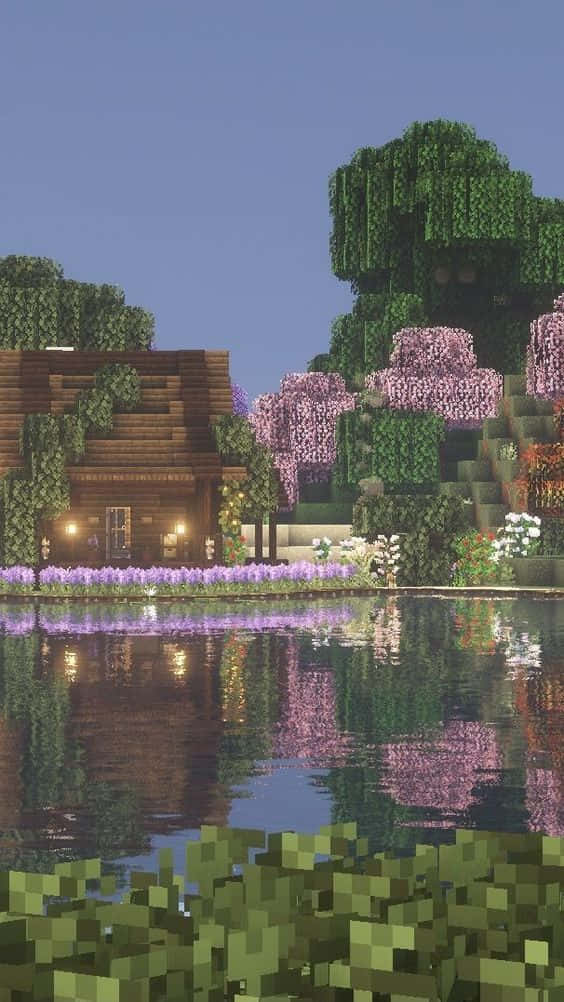 Minecraft Biyomi Android Duvar Kağıdı