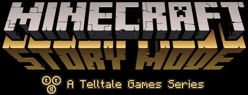 Minecraft: Hikaye Modu Logosu Duvar Kağıdı