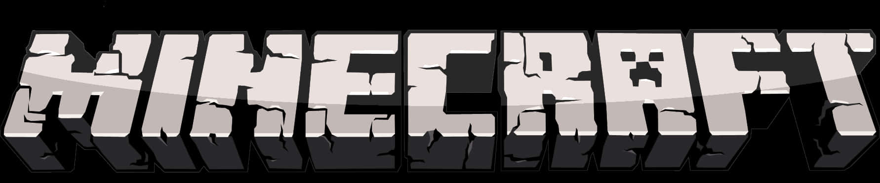Minecraft Logosu 3D Efekti Duvar Kağıdı