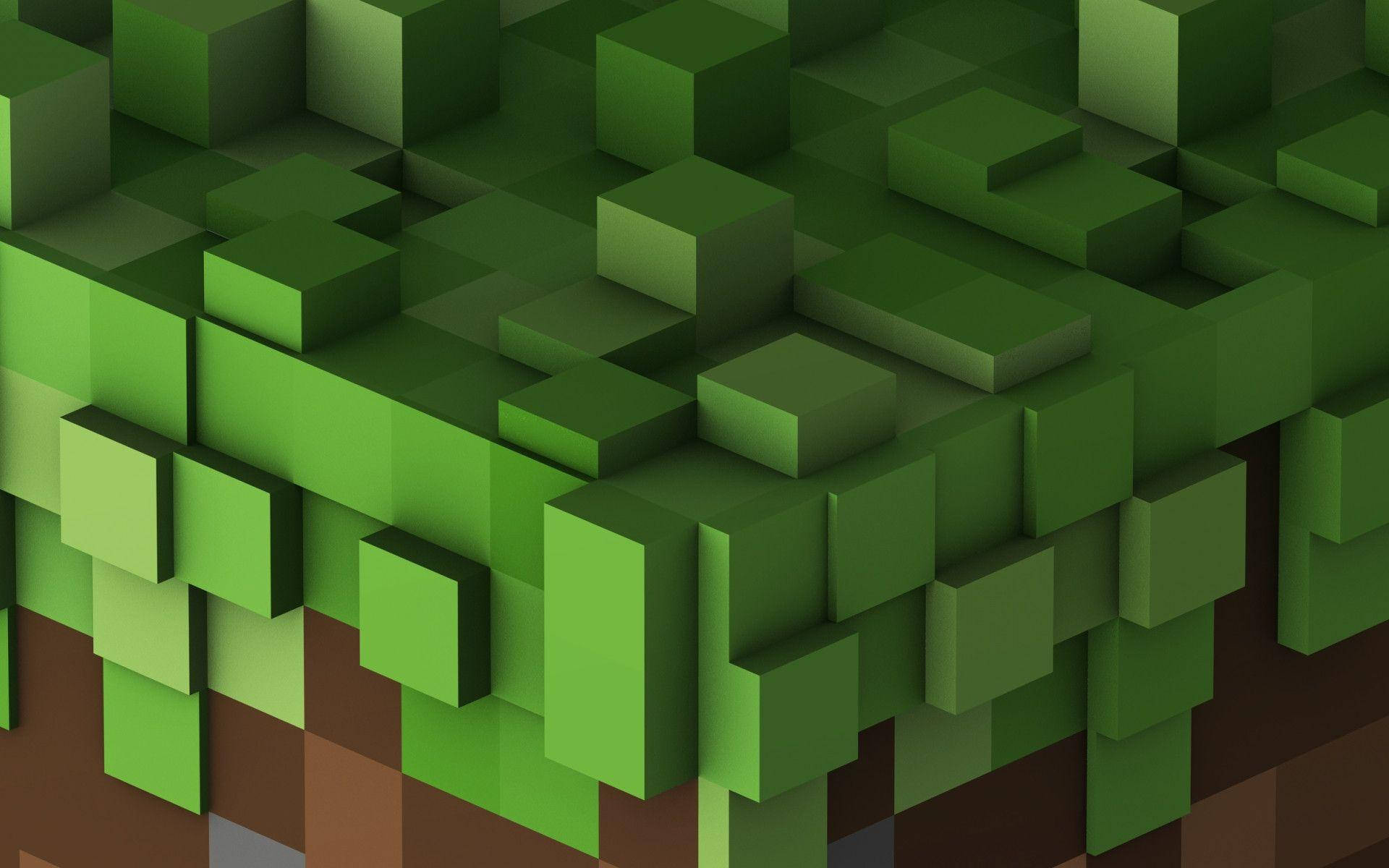Minecraft'ın Küp Dünyası Duvar Kağıdı