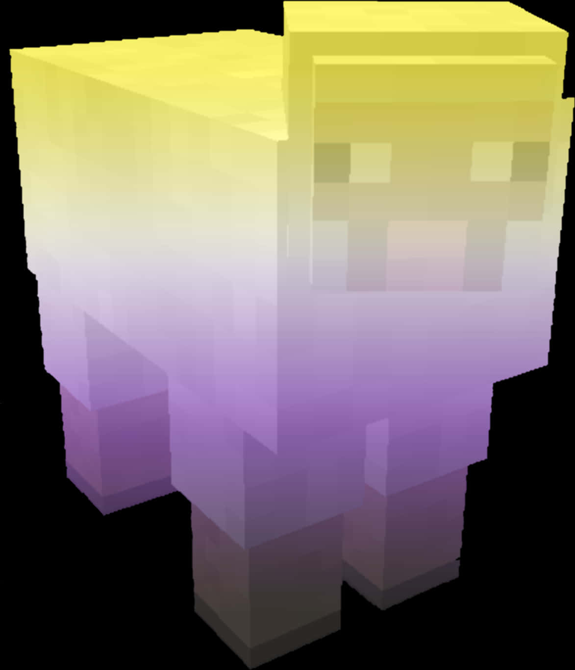 Minecraft: Parlayan Karakter Renderı Duvar Kağıdı