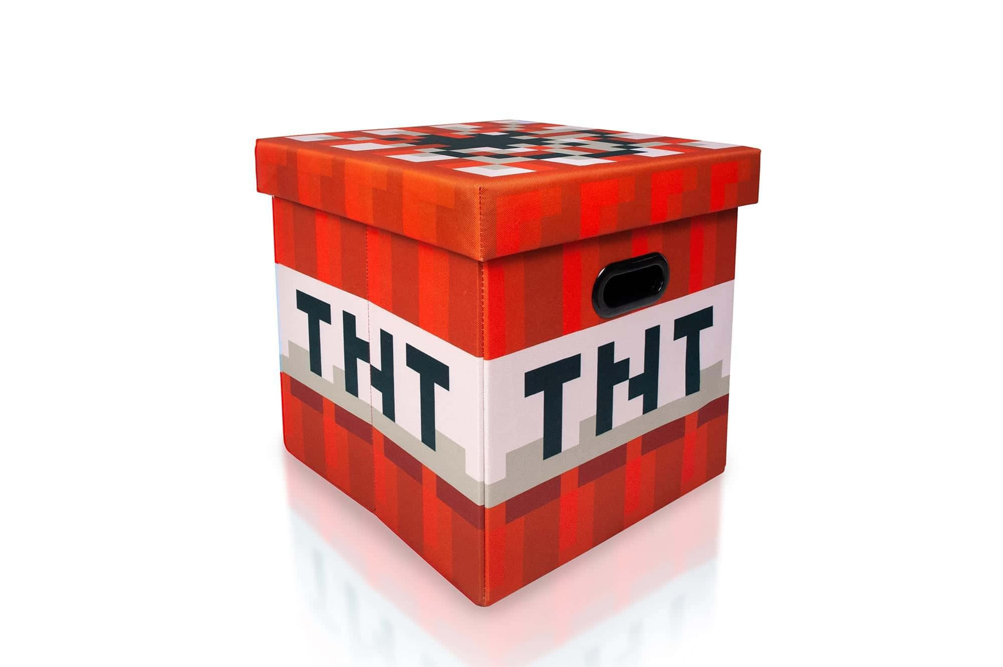Minecraft TNT'li Kutu Duvar Kağıdı