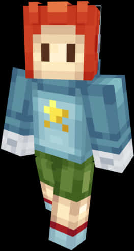 Minecraft Zırhlı Karakter Duvar Kağıdı
