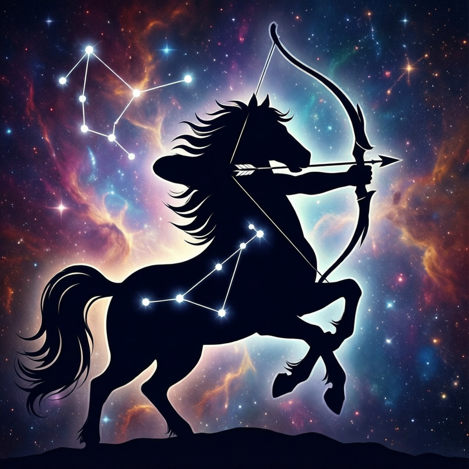 Minimal Nebula Centaur Duvar Kağıdı