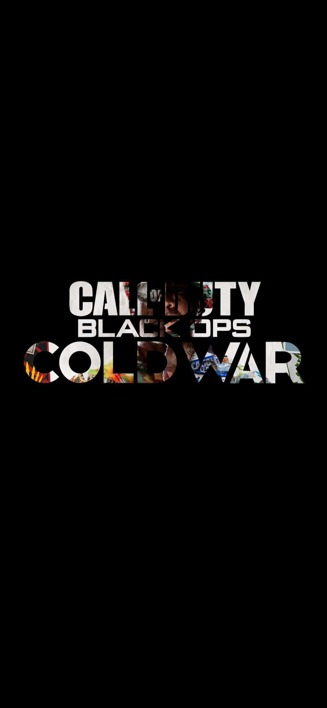 Minimalist iPhone X Call Of Duty Black Ops Cold War Arkaplan Duvar Kağıdı