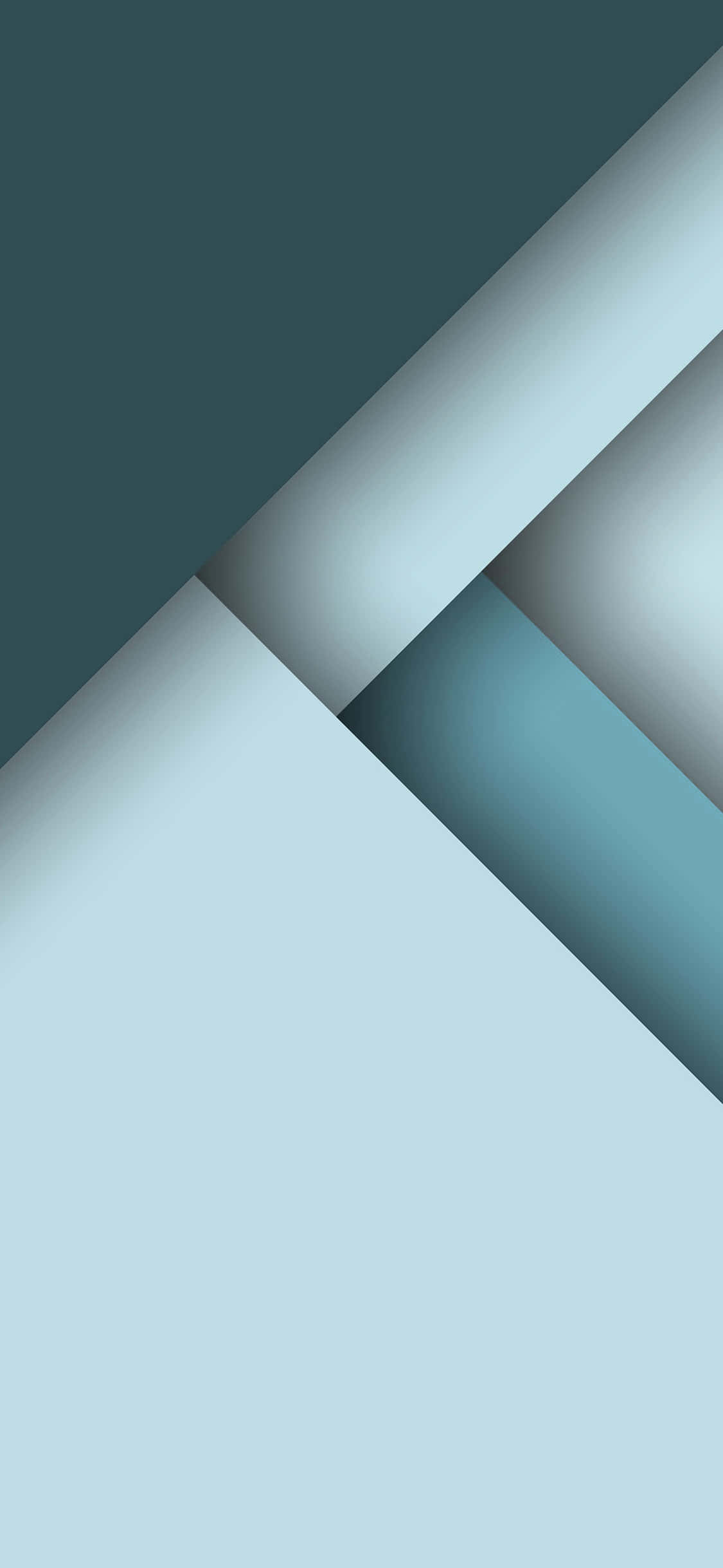Minimalist Modern Mavi ve Beyaz Malzeme Duvar Kağıdı