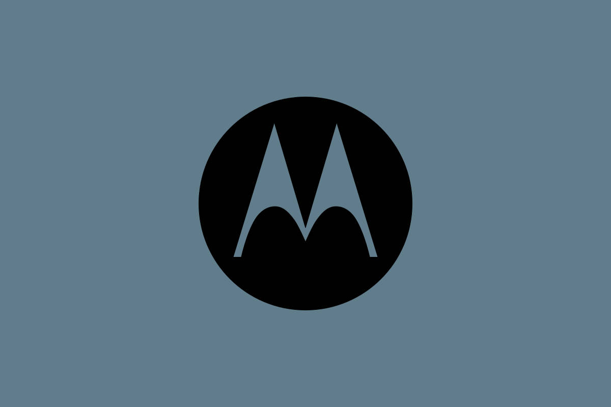Minimalist Motorola Baş Harfi Duvar Kağıdı