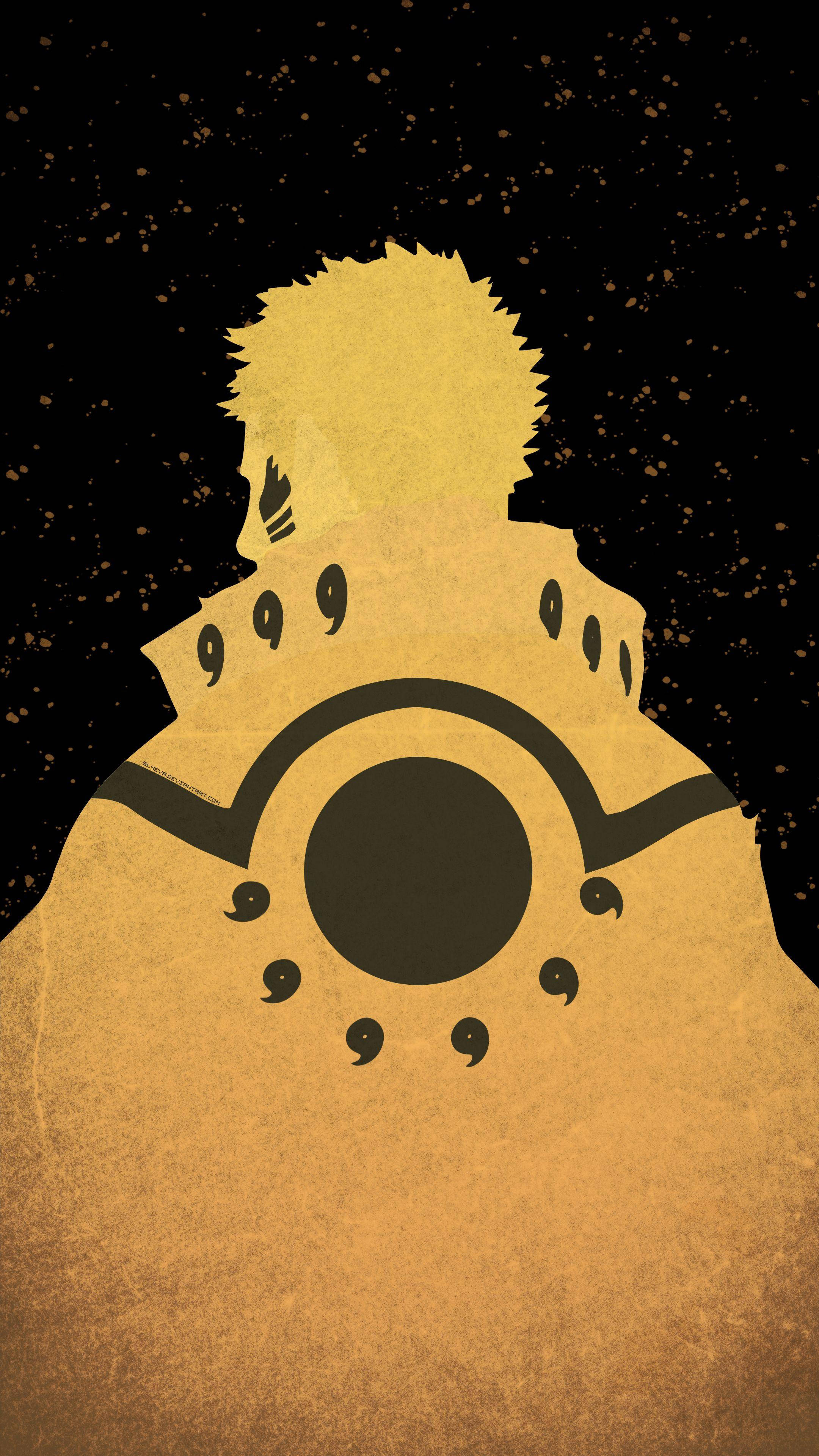 Minimalist Naruto Telefon Duvar Kağıdı