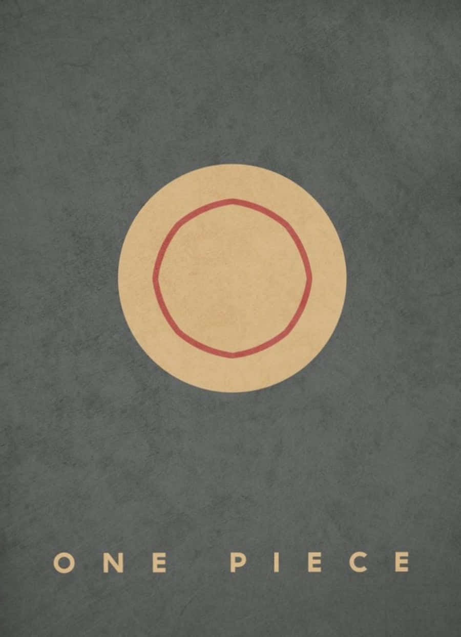 Minimalist One Piece Anime Posteri Duvar Kağıdı