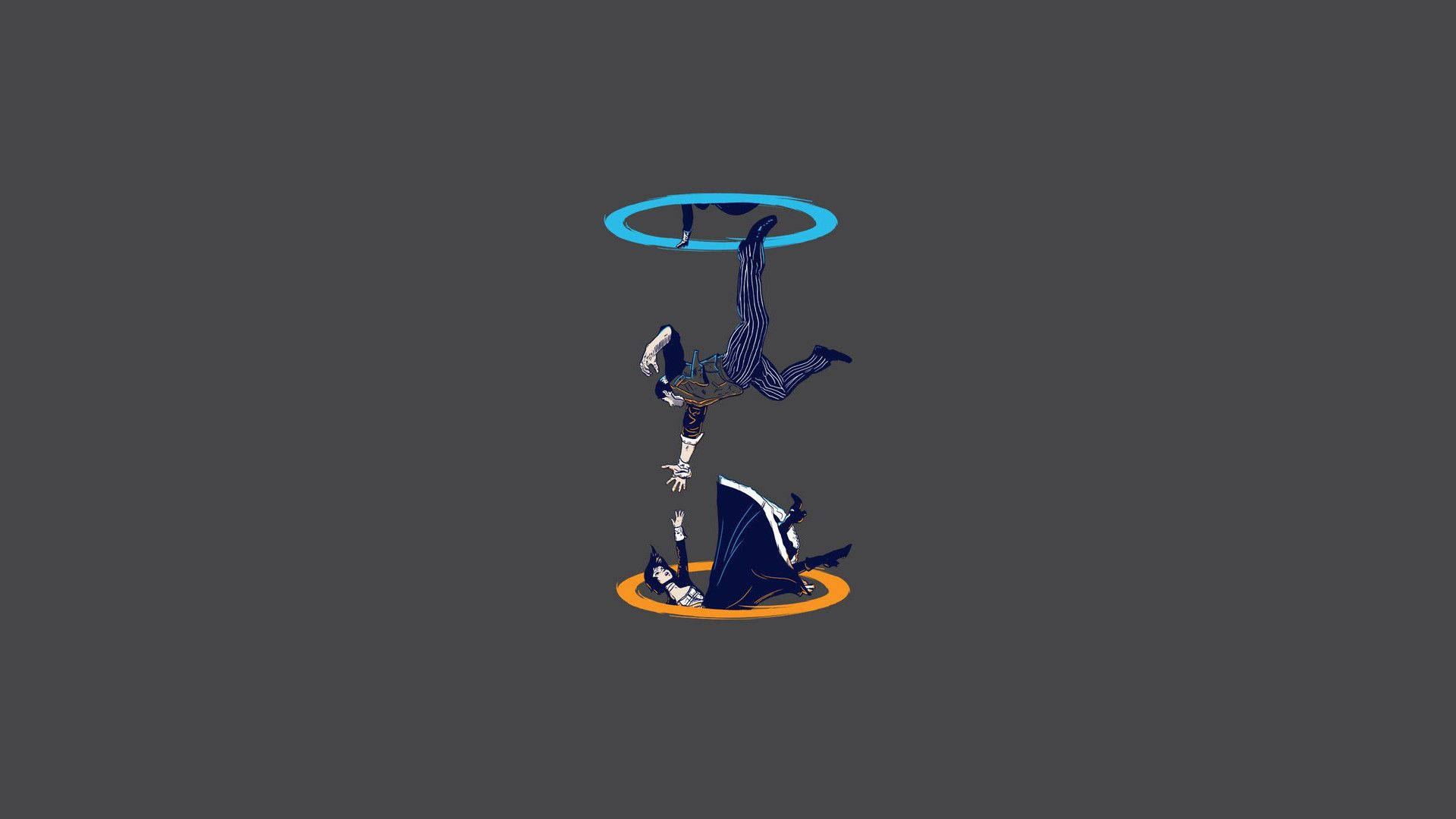 Minimalist Portal Oyun duvar kağıdı