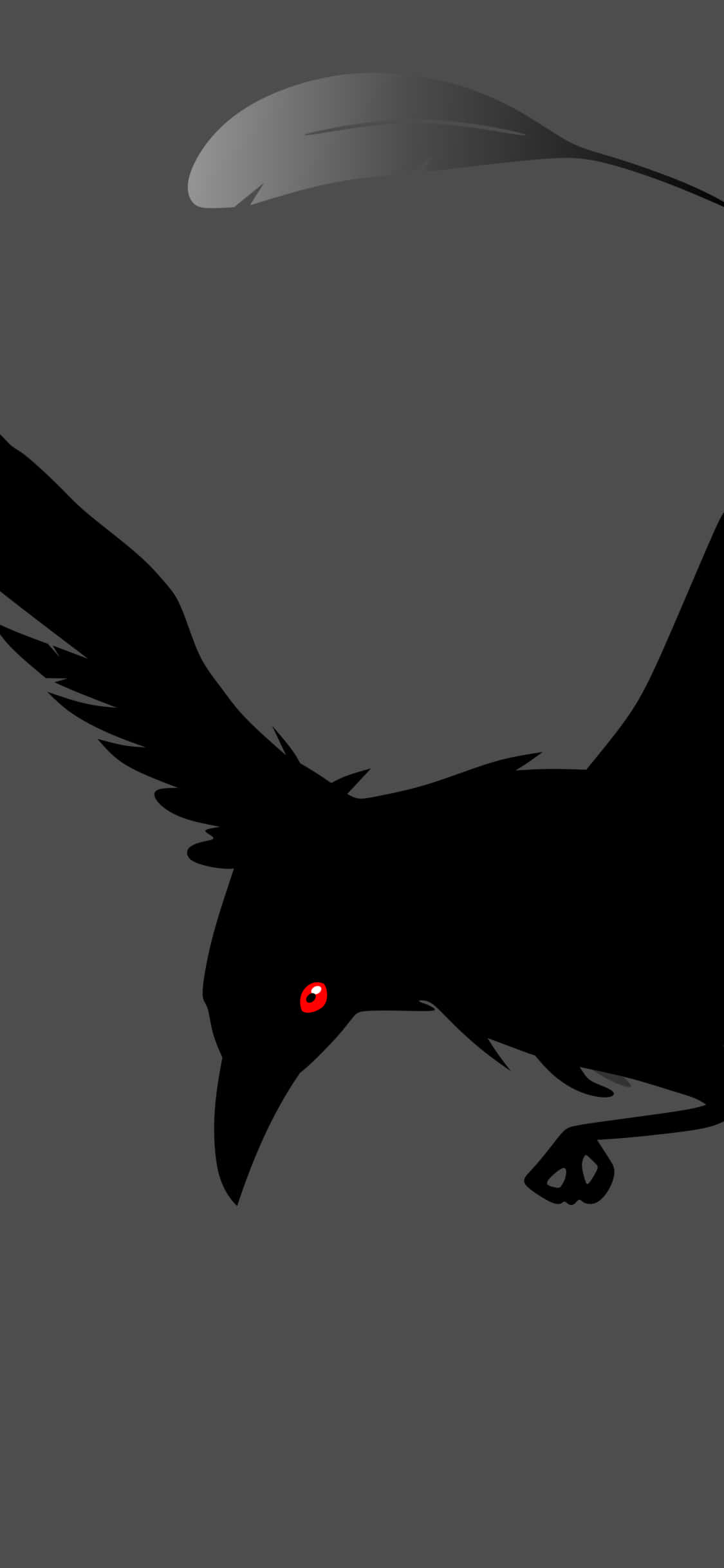 Minimalist Sharingan ile İçinizdeki Savaşçıyı Kucaklayın Duvar Kağıdı