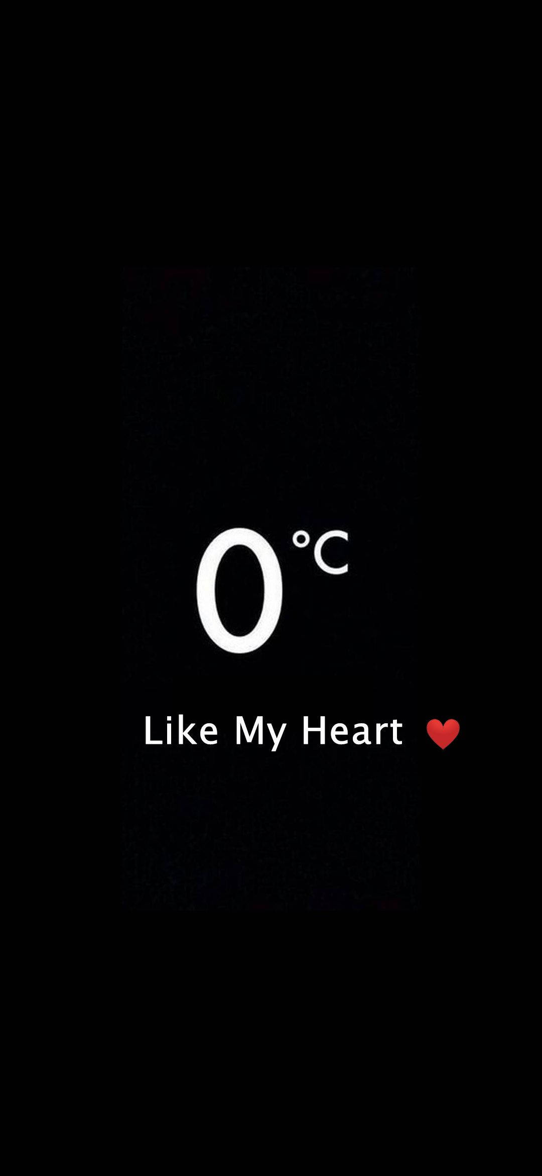 Minimalist Temperature Poster Duvar Kağıdı