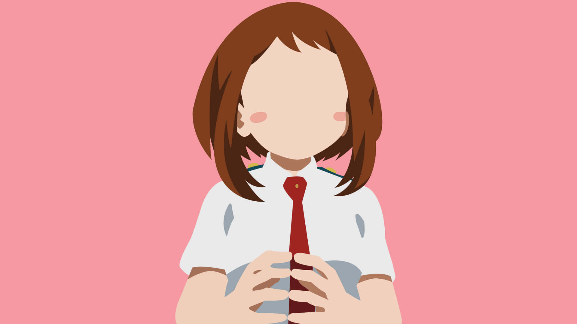 Minimalist Uraraka Estetiği Duvar Kağıdı