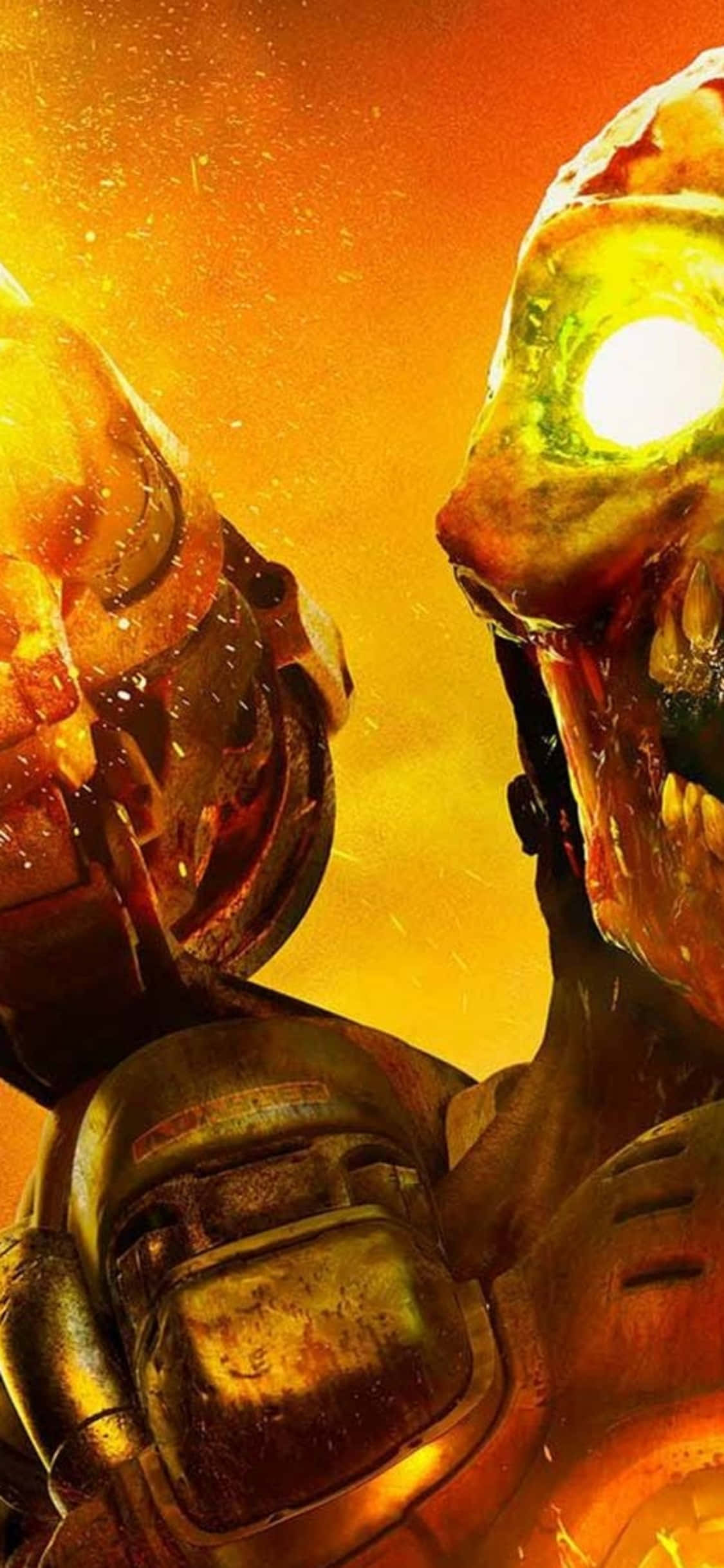 Missile Weapon iPhone Xs Doom Arka Plan Duvar Kağıdı