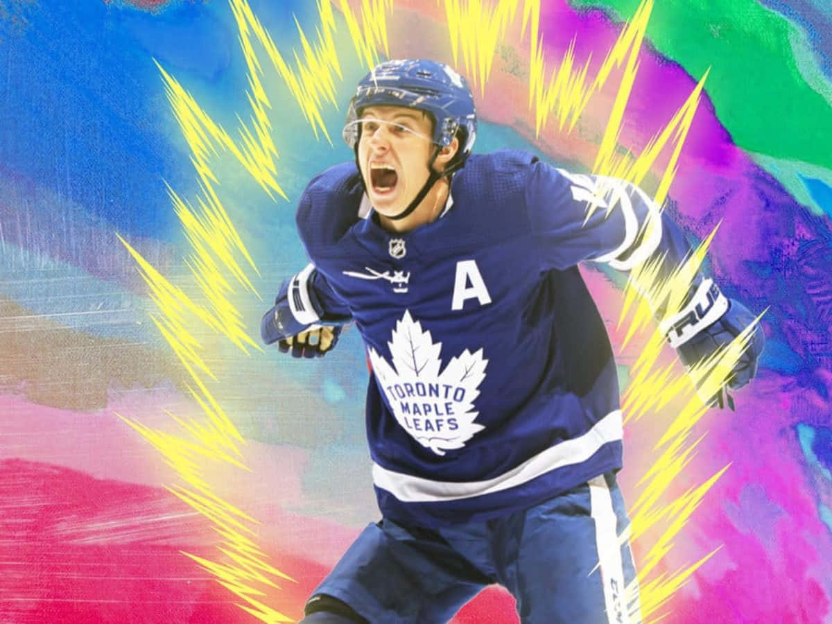 Mitchell Marner Süper Saiyan Hayran Sanatı Duvar Kağıdı