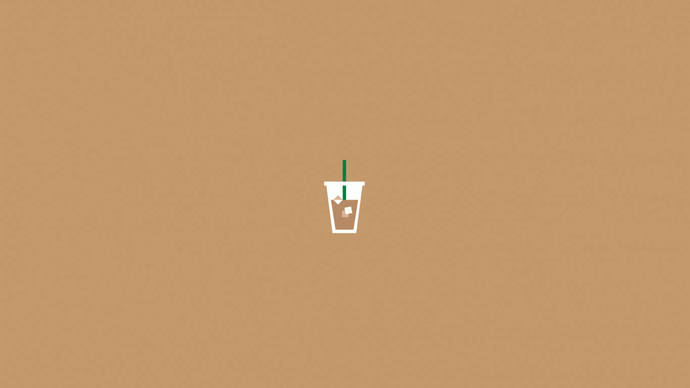 Mliktea Kupası Estetik Mac Duvar Kağıdı