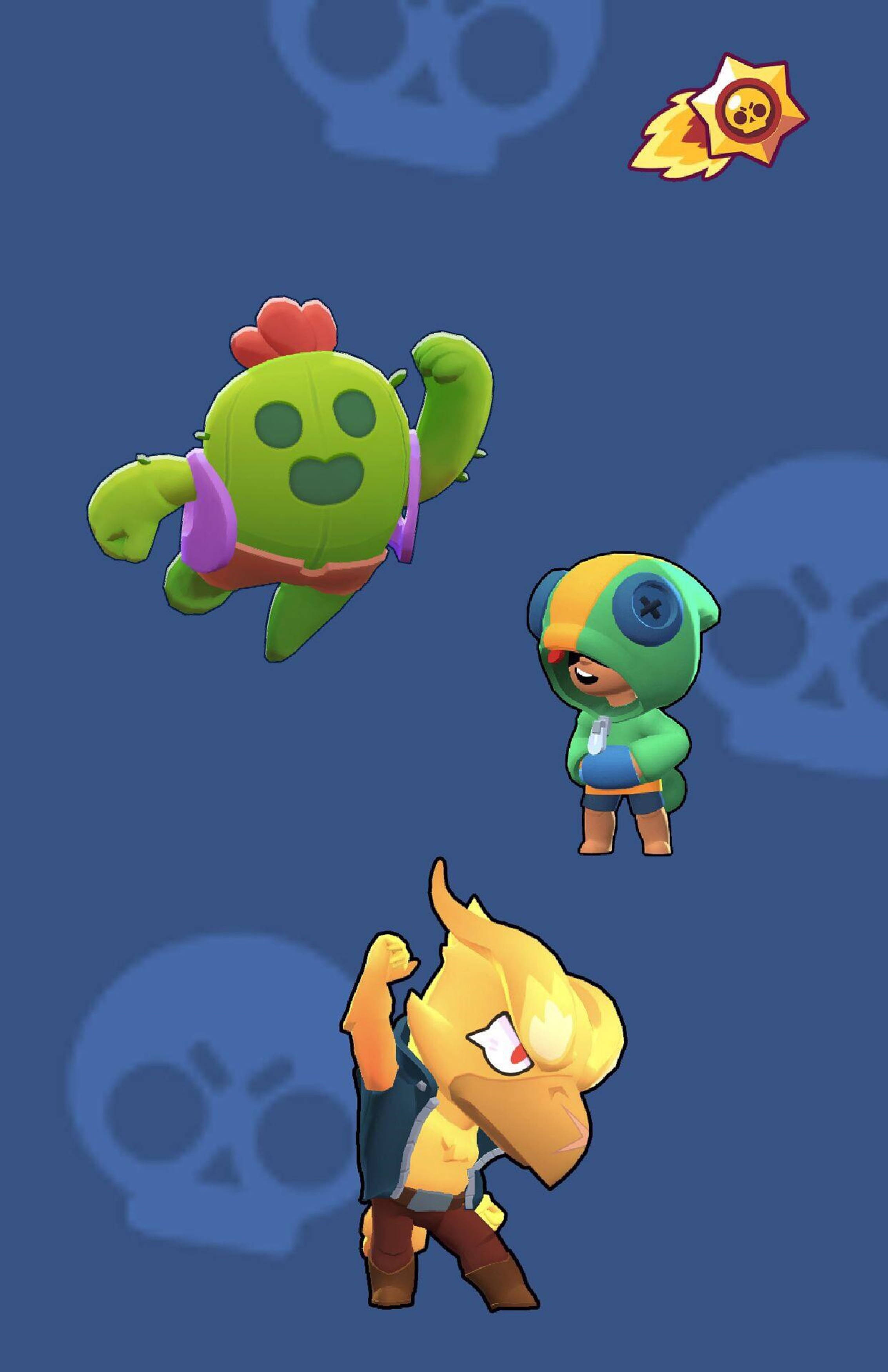 MOBA Karakterleri Brawl Stars 4K Duvar Kağıdı
