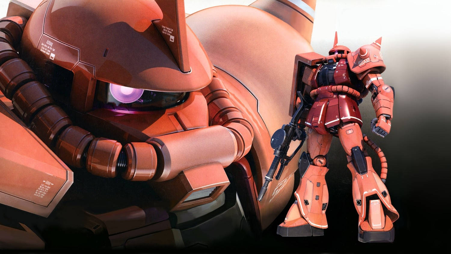 Mobile Suit Gundam orta ve tam boy çekim — Gundam GIF Duvar Kağıdı