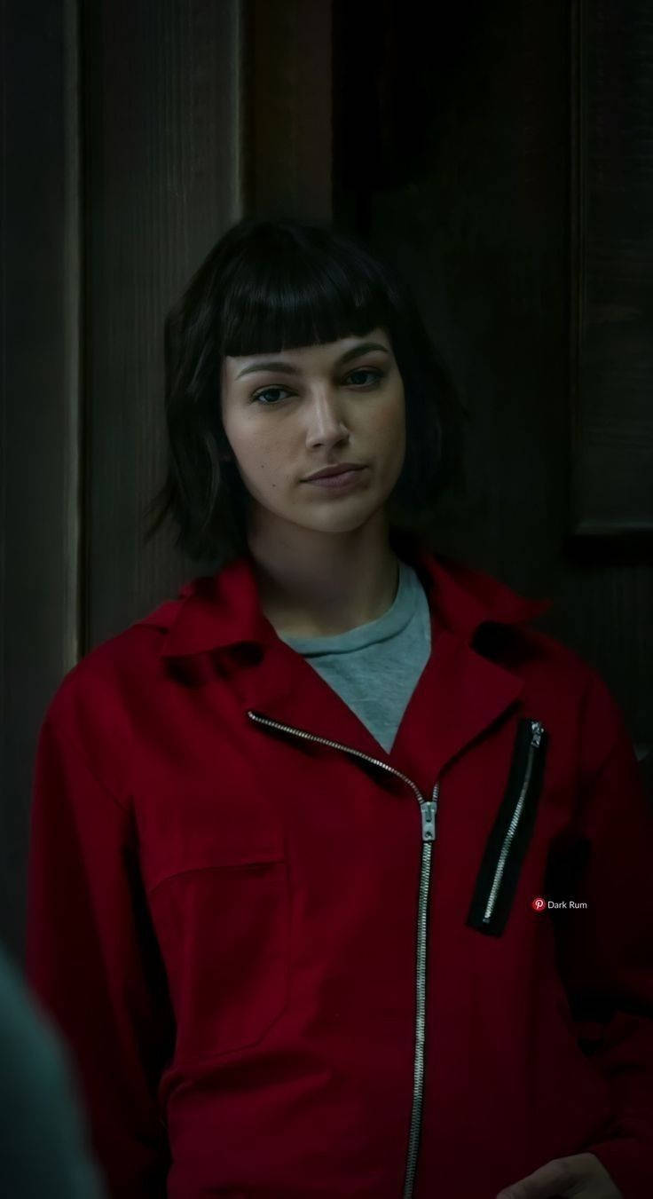 Money Heist Tokyo Fringe Portresi Duvar Kağıdı