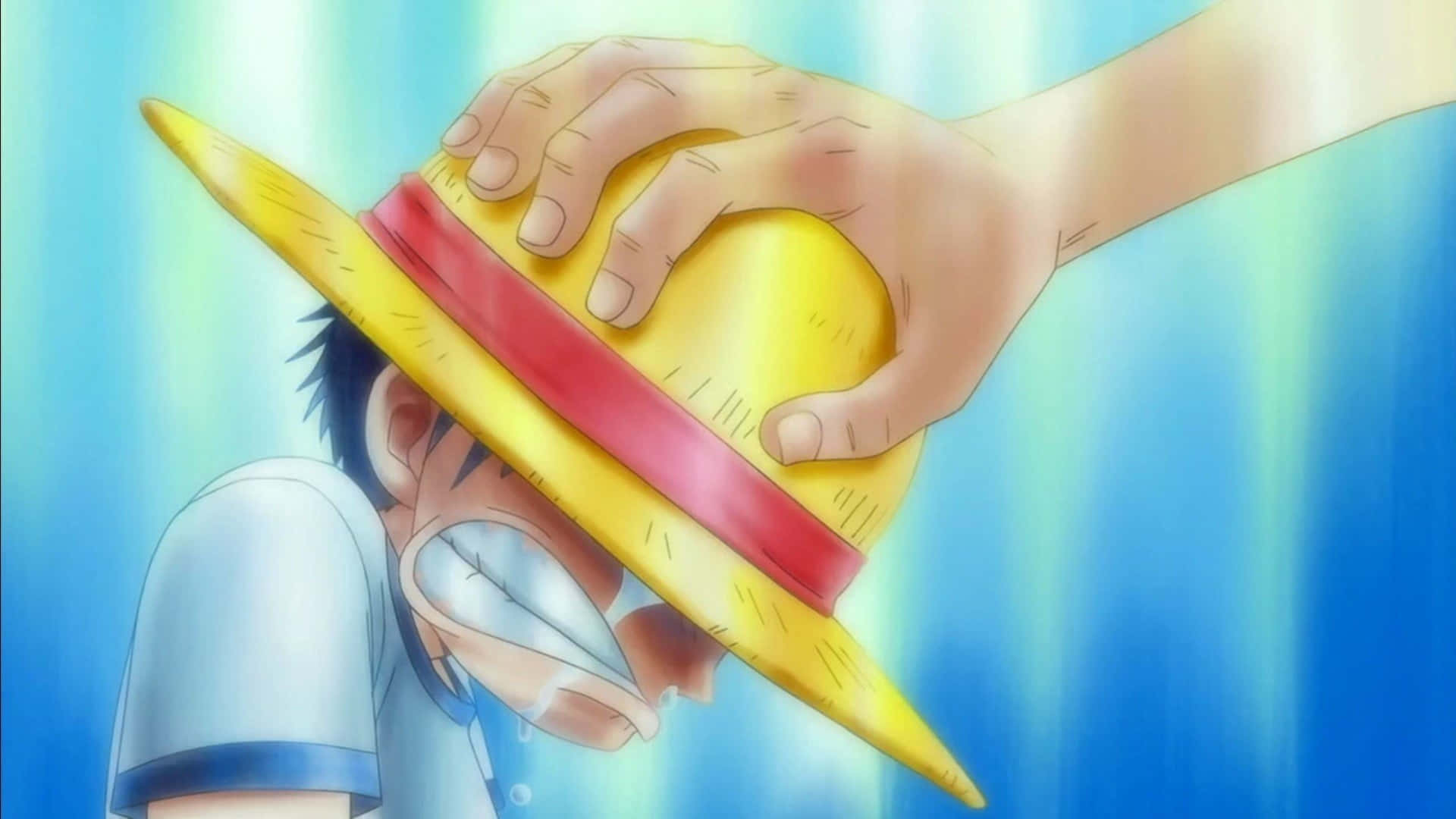 Monkey D. Luffy - Hasır Şapka Korsanlarının Korsan Kralı Duvar Kağıdı