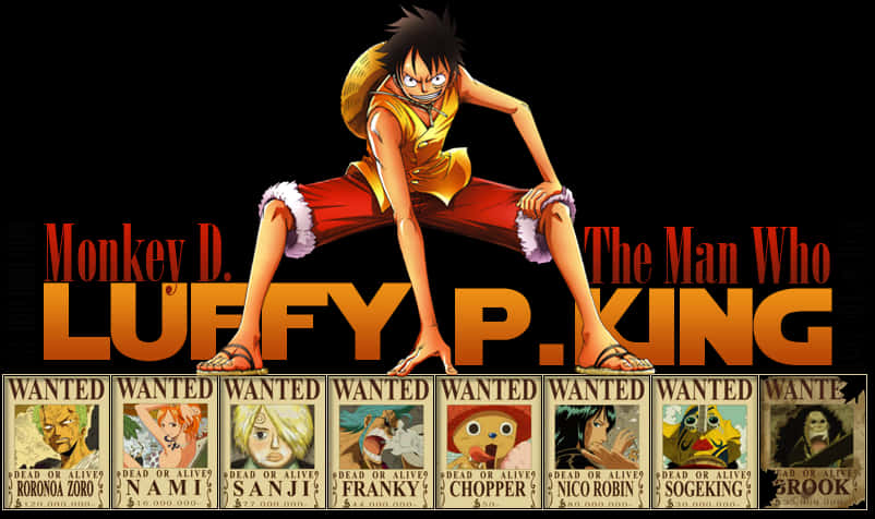 Monkey D Luffy Korsan Kralı Duvar Kağıdı