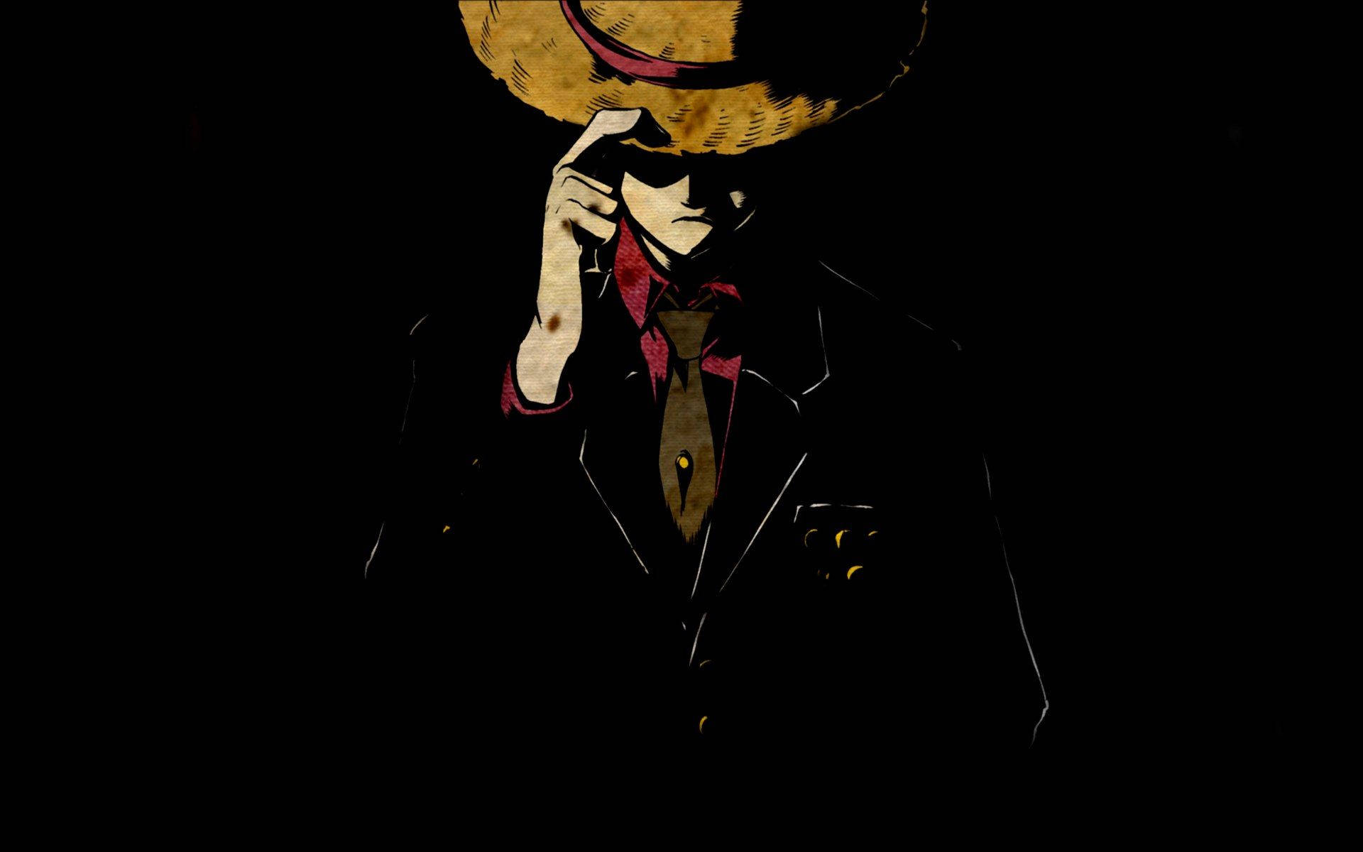Monkey D. Luffy Korsan Macerasında Başarılı Olmaya Kararlı Duvar Kağıdı