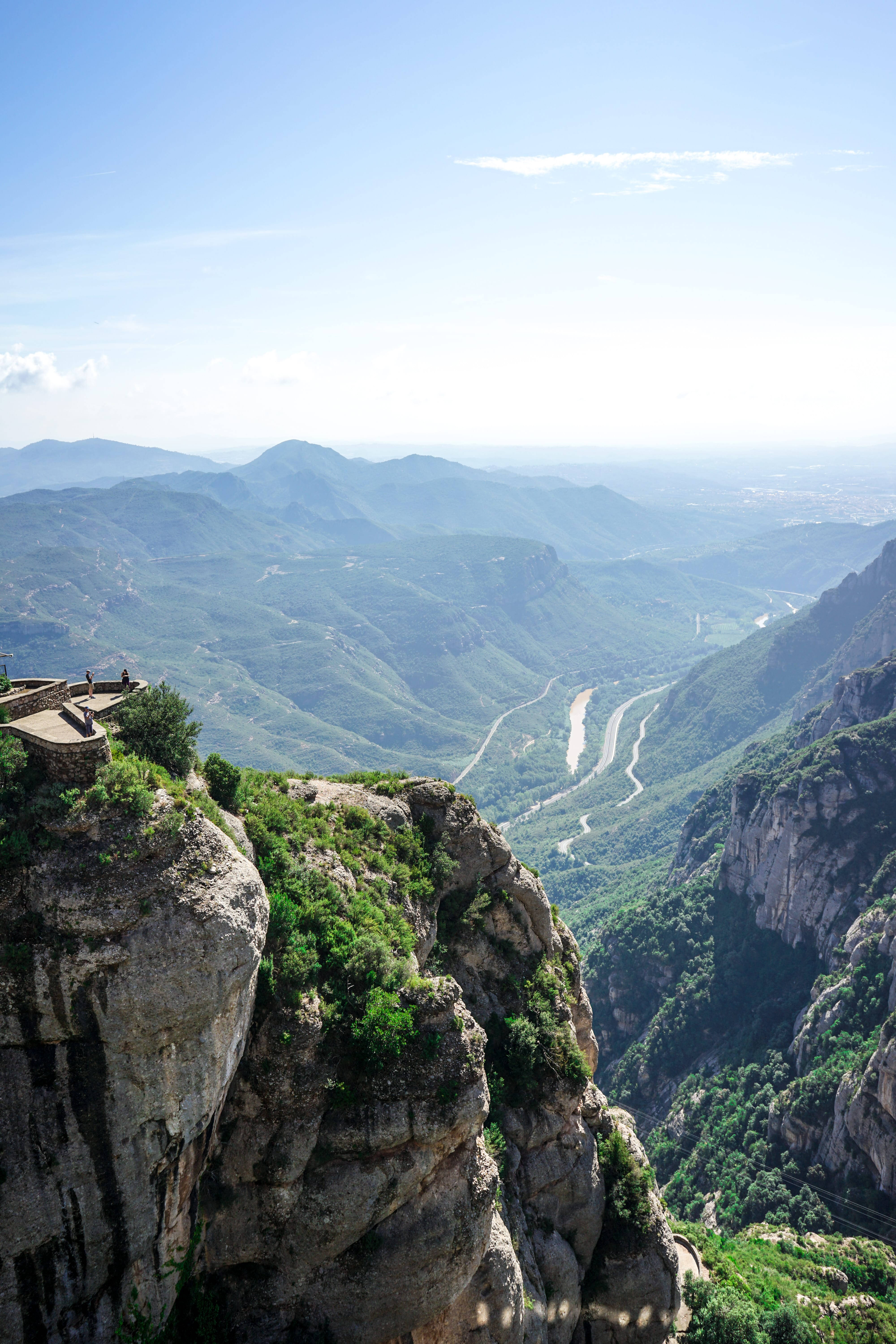 Montserrat Dağ Tırmanışı Duvar Kağıdı
