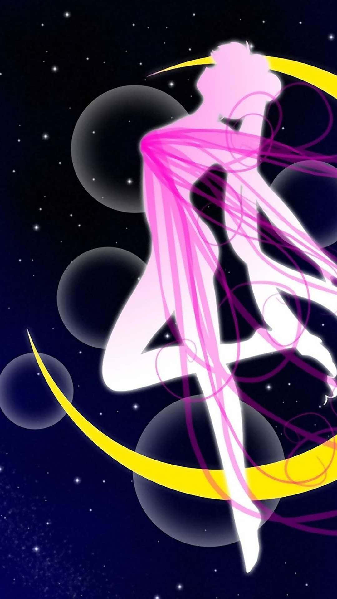 Mor Anime'nin Gizemli Dünyası Duvar Kağıdı