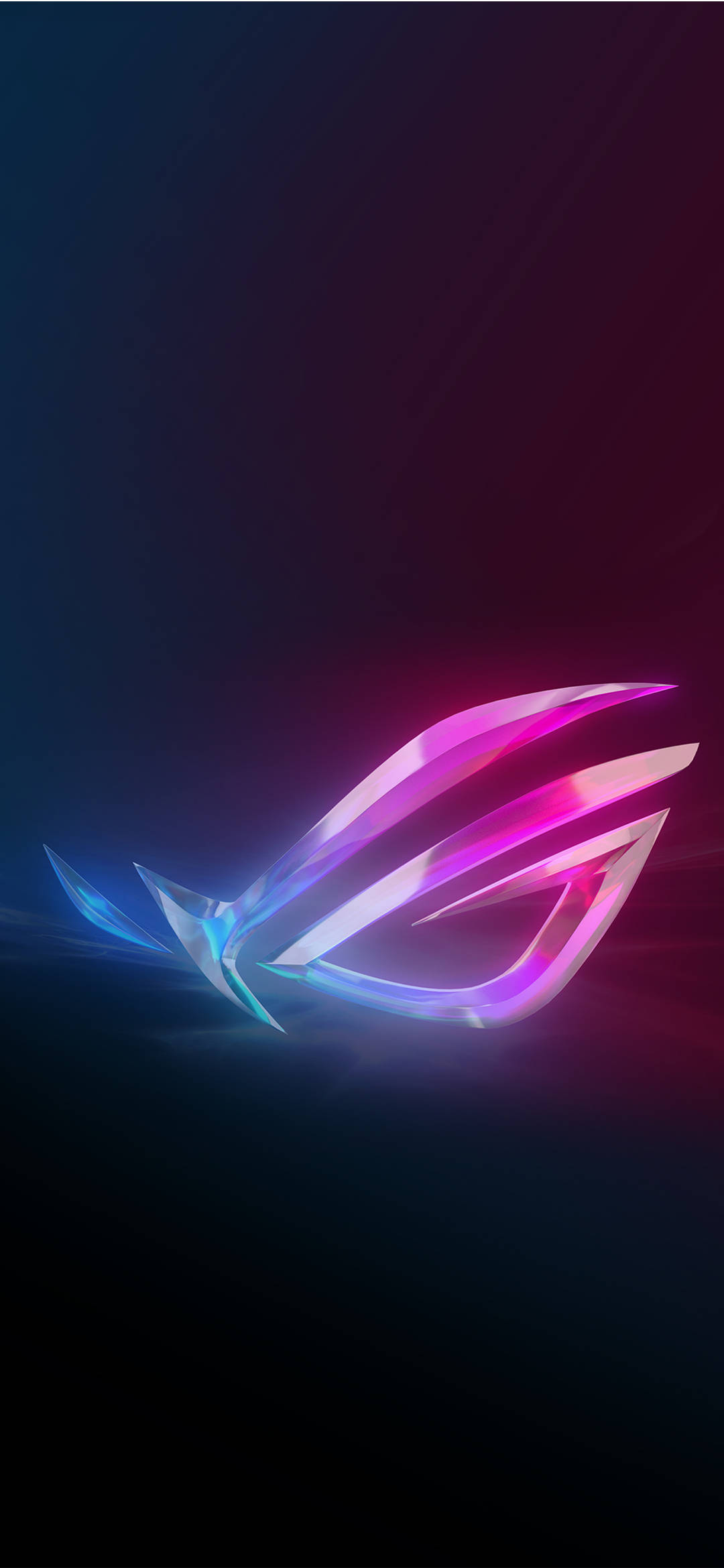 Mor Mavi Asus ROG Telefon Duvar Kağıdı