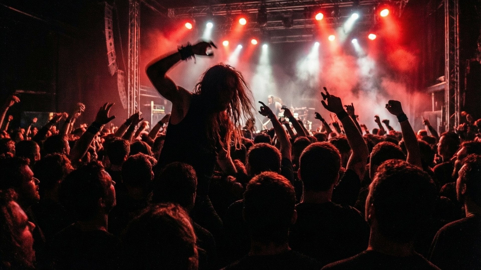 Mosh Pit Kaosu Duvar Kağıdı