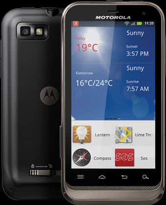 Motorola Android Akıllı Telefon Hava Durumu Widget'ları Duvar Kağıdı